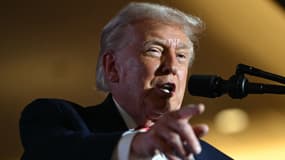 Le président américain Donald Trump au Mount Airy Casino Resort à Mount Pocono, en Pennsylvanie (États-Unis), le 9 décembre 2025.