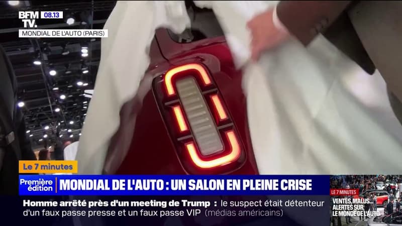 Le salon de l'automobile ouvre ses portes cette semaine, dans un contexte de crise pour le secteur