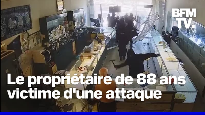 Californie: une douzaine de cambrioleurs font irruption dans une bijouterie en SUV