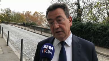 Philippe Cochet, au micro de BFM Lyon