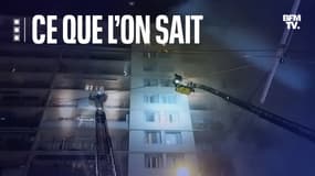Un incendie a ravagé un immeuble à Nice vendredi 25 novembre 2022.