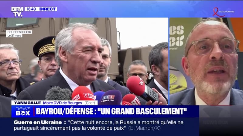 Visite de François Bayrou à Bourges: 