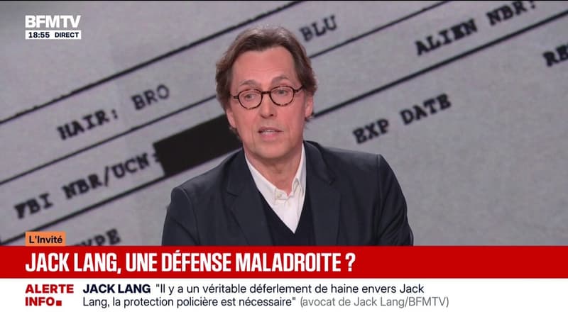 Affaire Epstein: Jack Lang "s'attend à être convoqué", assure son avocat Laurent Merlet
