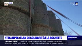 Hautes-Alpes: élan de solidarité à La Rochette