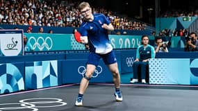 Alexis Lebrun lors de France-Chine aux Jeux olympiques de Paris, le 8 août 2024