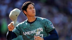 Le joueur de baseball japonais Shohei Ohtani en juillet 2023