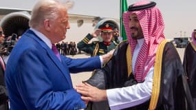 Le président américain Donald Trump et le prince héritier saoudien Mohammed ben Salmane.