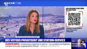 Val d'Oise: en pleine pénurie d'essence, une bande de voyous privatise une station-service