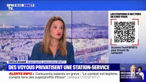 Val d'Oise: en pleine pénurie d'essence, une bande de voyous privatise une station-service