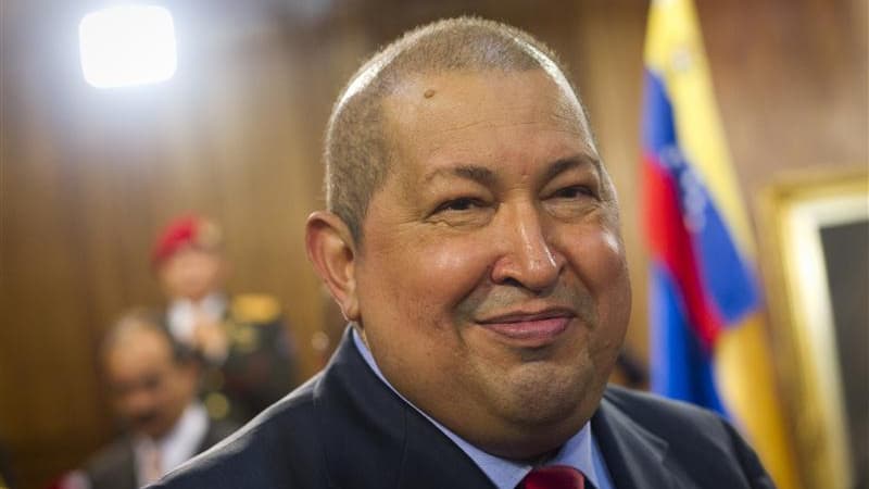 Le président vénézuélien Hugo Chavez, réputé pour ses excentricités, est l'un des personnages d'une crèche installée pour les fêtes dans le centre de Caracas. Pour faire bonne figure, la crèche "chaviste" compte aussi une réplique de Simon Bolivar, le lib