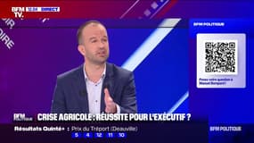 Crise agricole: pour Manuel Bompard, le gouvernement "n'a pas réussi à calmer cette colère"