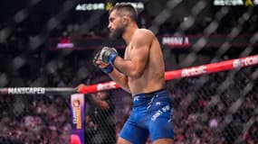 Benoît Saint Denis à l'UFC Paris, à l'Accor Arena le 28 septembre 2024