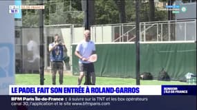 Le padel fait son entrée à Rolland-Garros