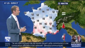 La météo pour ce mercredi 12 septembre 2018