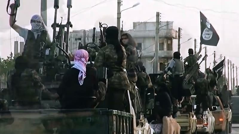 Des combattants de Daesh