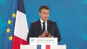 Covid-19: Emmanuel Macron veut "accélérer la mise en œuvre" d'un "certificat vert européen"