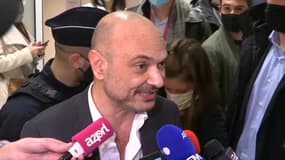 L'avocat de Charlie Hebdo Richard Malka au Palais de Justice de Paris le 16 décembre 2020.