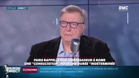 Paris rappelle son ambassadeur à Rome: "Côté français, il y a une dramatisation volontaire de la crise politique"