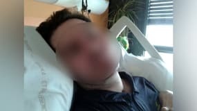 Vincent Lambert au CHU de Reims, en juin 2015.