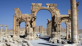 Le célèbre Arc de triomphe de Palmyre n'est plus. Il a été détruit par Daesh.