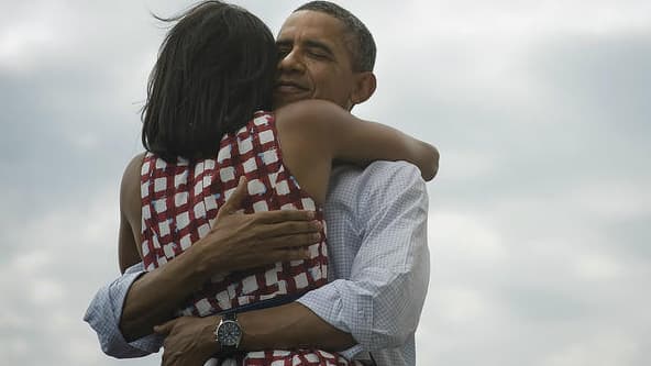 La photo que Barack Obama a tweettée pour annoncer sa victoire