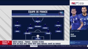 Equipe de France – Thauvin titulaire, Mbappé en 9… la compo probable des Bleus face à l’Islande