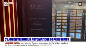 Yvelines: un distributeur automatique de pâtisseries