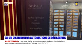 Yvelines: un distributeur automatique de pâtisseries