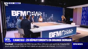 Canicule : 28 départements en orange demain - 18/08