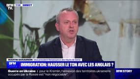 Martin Garagnon (Renaissance) à propos de l'immigration illégale dans la Manche: "Il faut dire aux Anglais de gérer leur immigration" 