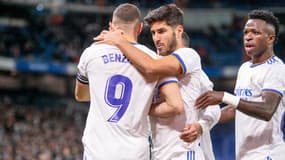 Marco Asensio et Karim Benzema