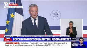 Bruno Le Maire: "Nous ne voulons pas financer le pouvoir d'achat des Français par de la dette"