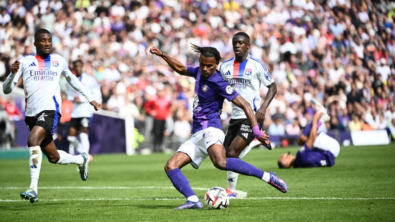 Le Toulousain Yann Gboho face à l'OL