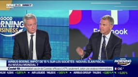 Bruno Le Maire (Ministre de l'Économie): taxe mondiale sur les sociétés: "Amazon devra être dans le champ de la taxation digitale"