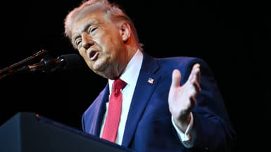 Le président américain Donald Trump s'exprime lors de la retraite des membres du Parti républicain (GOP) à la Chambre des représentants au Kennedy Center à Washington, DC, le 6 janvier 2026.