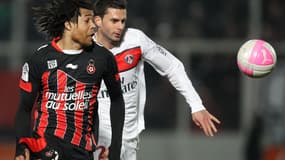 Kevin Anin face à Thiago Motta