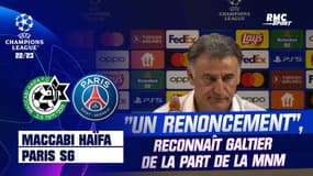 Maccabi Haïfa 1-3 PSG : Galtier reconnait un "renoncement" de la MNM… mais pas un manque d’envie