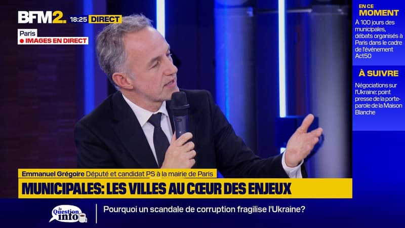 Crise du logement à Paris: Emmanuel Grégoire (PS) déplore l'absence de logements sociaux dans l'arrondissement de Rachida Dati