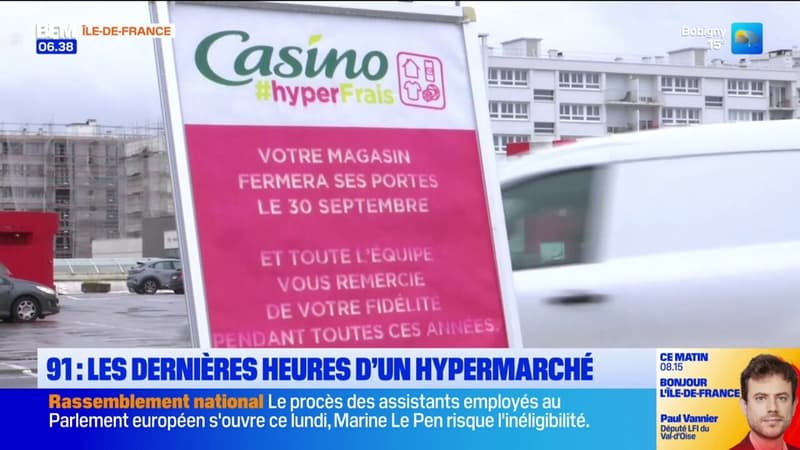 Essonne: un hypermarché Casino clot ses portes ce lundi 30 septembre  (1/1)