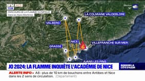 JO 2024: la flamme olympique inquiète l'académie de Nice