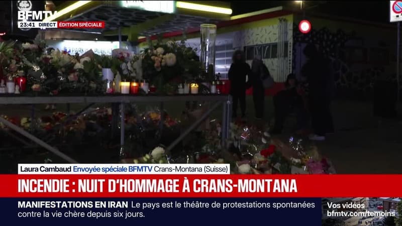Drame de Crans-Montana : 48 heures après, les hommages se multiplient - 02/01
