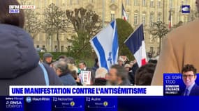 Strasbourg: une manifestation contre l'antisémitisme