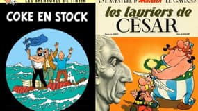 Une vente aux enchères réunira une planche d'Asterix et une de Tintin en novembre 2023.