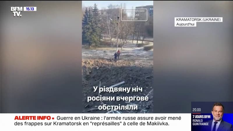 L'armée russe affirme avoir mené des frappes 