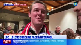 Ligue des Champions: le Losc s'incline face à Liverpool, les supporteurs déçus