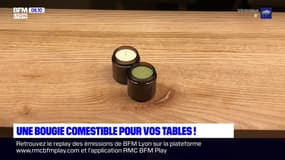 Lyon: une bougie comestible, une idée de dessert pour les fêtes de fin d'année