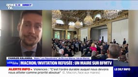 Charles Aslangul, maire de Bry-sur-Marne a refusé l'invitation du président de la République pour une rencontre à l'Élysée