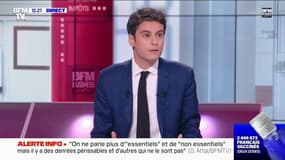 Covid-19: Gabriel Attal demande "de ne pas recevoir" chez soi dans les 16 départements confinés