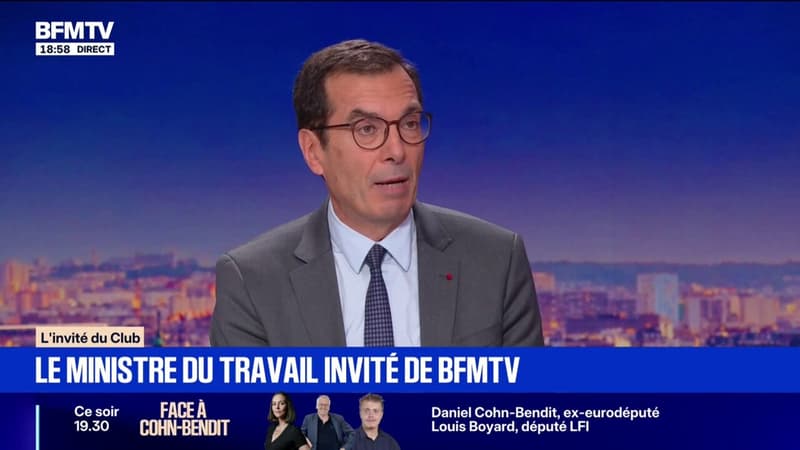 Retraites: pour Jean-Pierre Farandou, ministre du Travail, "il faut revaloriser les métiers et le travail"