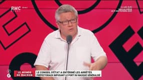 Gilles Raveaud : "Je suis consterné par cette histoire de masque à l'extérieur !" 
